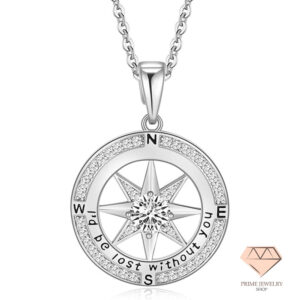 Compass Necklace for Women